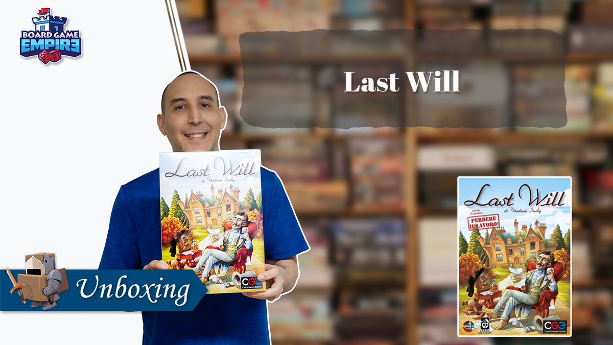 Last Will Unboxing

youtube.com/watch?v=AIEbV7…

@czechgames
#boardgameempire #Unboxing #TopGames #BoardGames #LastWill #CzechGamesEdition #BGG #boardgamenight #boardgamenights #boardgameaddict #boardgamegeeks #boardgameday #boardgamecommunity #gamenight #tabletopgame
