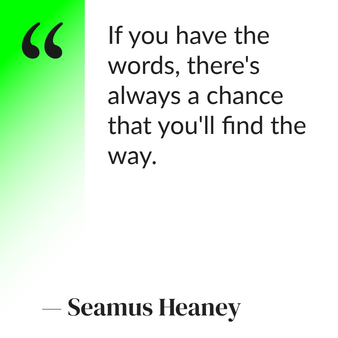 13 April marks the shared birthday of two Irish Nobel Laureates; Samuel Beckett and Seamus Heaney #GlobalIreland #SeamusHeaney #SamuelBeckett