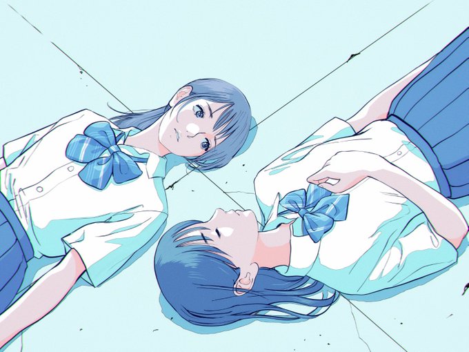 BLUEGOATS「またね、おやすみ」Music Video https://t.co/6RYdczlCM9 @YouTubeより

この曲をイメージしたイラストです。せつなくて良い曲なので気になったら聴いてみてね。 