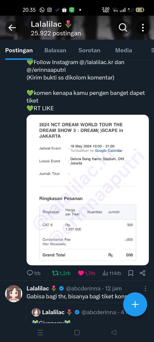 ALLufiaa_'s tweet photo. @abcderinna Pengen bgtttt nontonnnnnnnnn
Udah punya lighstick.. tapi gak pernah nonton konsernya😭🥲 https://t.co/FtKfQxyn9I