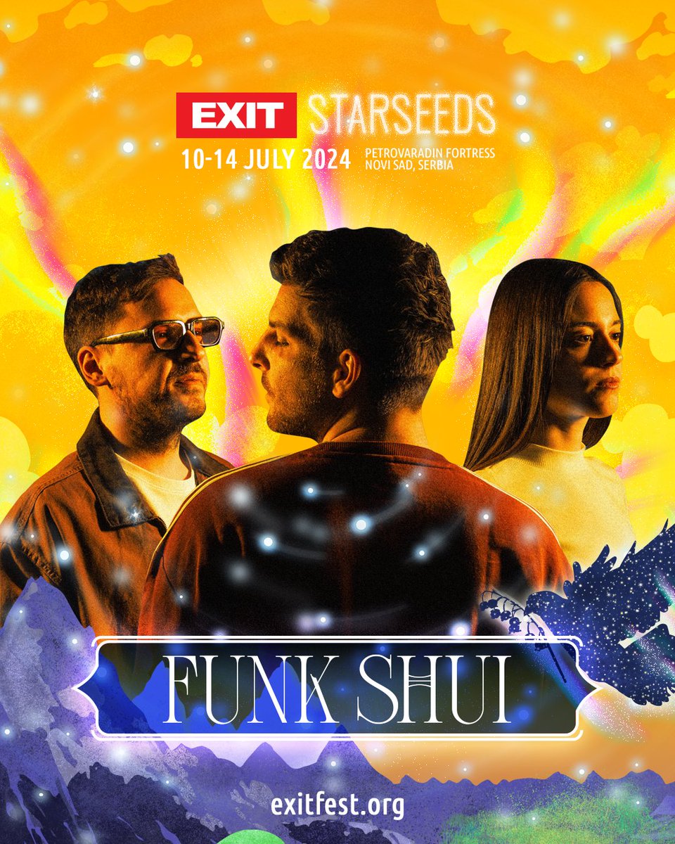 #EXIT2024 welcomes Eyesburn, Ritam Nereda and Funk Shui! ✨