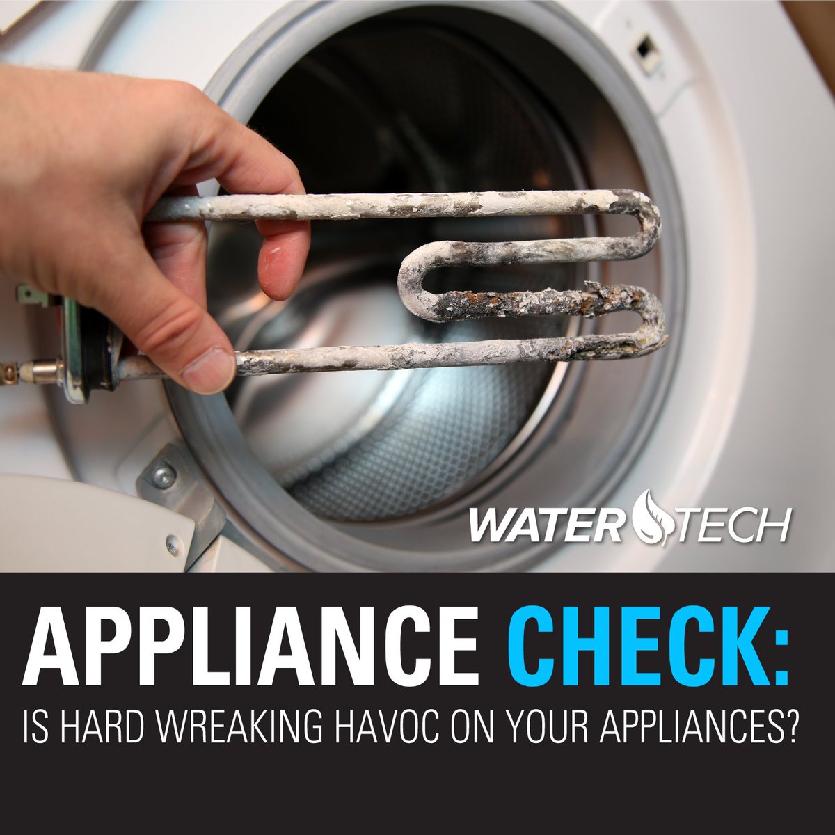 Appliance Check: Is hard water wreaking havoc on your appliances? Don't let mineral buildup sabotage your homes appliances! Hard water can reduce their efficiency and lifespan, leading to costly repairs. 
#ApplianceCare #FilteredForLongevity #HomeMaintenance #SayNoToHardWater