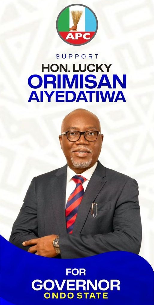 The All Progressives Congress, APC, Vetting Committee, has cleared Governor Lucky Aiyedatiwa nomination forms and the committee also states that the Governor did not forge his WAEC certificate contrary to allegation.
#ondoislucky
 #odatiwa
#OndoIsLucky