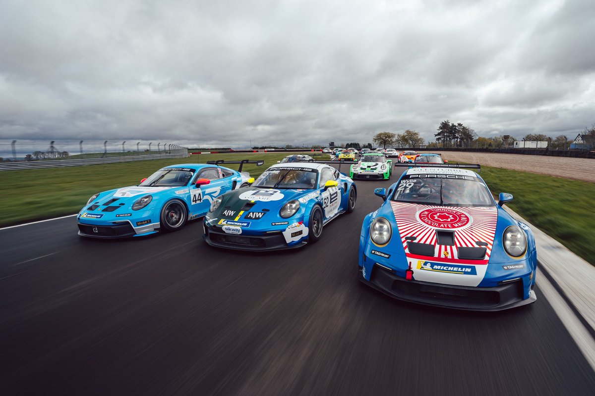 Say hello to the #Porsche #CarreraCupGB class of 2024! 🏁