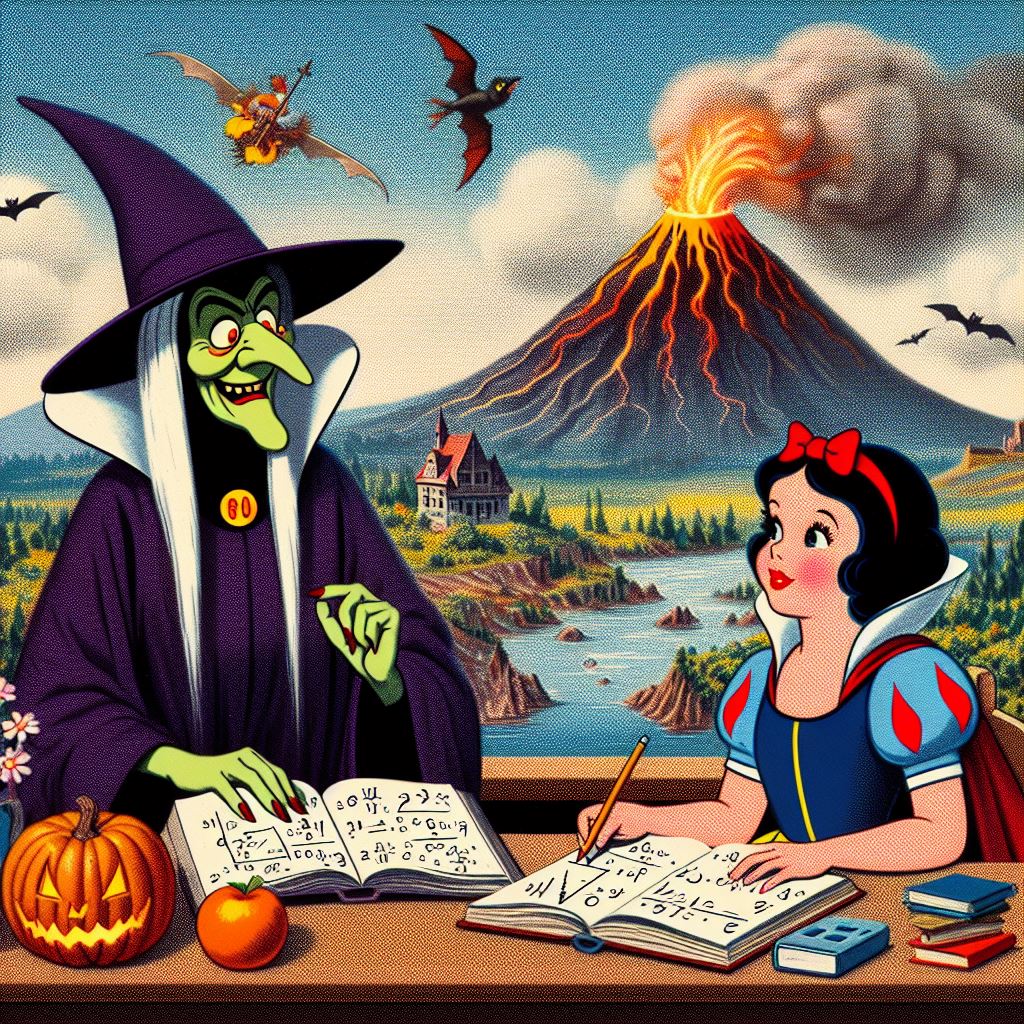 lluismiret's tweet image. La madrastra de la Blancaneus tenia un mirall màgic i era "una mica bruixa". Però sabia matemàtiques? Potser ho descobrirem al #MAGMA el 27 d'abril? @Feemcat @creamat1 @e_x_plorium @MMACA_cat      magma.feemcat.org