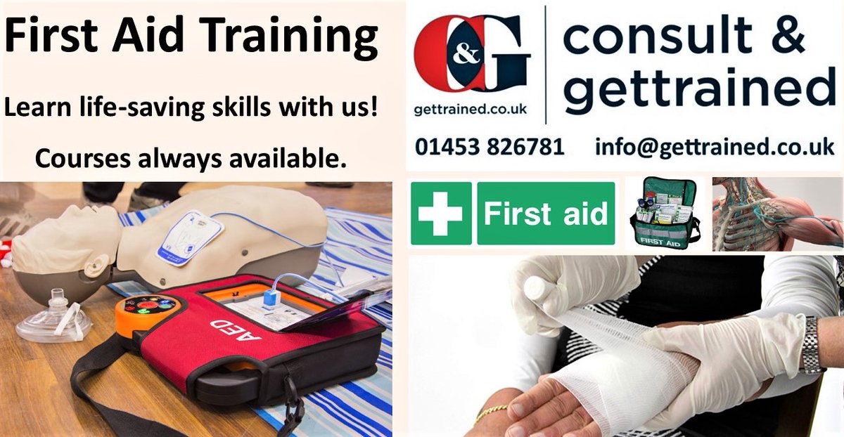 Join us on April 22 @ Stonehouse for our 1 day Emergency First Aid At Work course! 

Gain the knowledge to administer emergency First Aid procedures and ensure safety in your workplace. 

Secure your spot now @ rb.gy/5qmjbz

#FirstAid #WorkplaceSafety #GetTrained