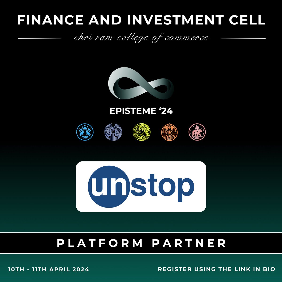 fic_srcc's tweet photo. FIC, SRCC is elated to announce Unstop as its Platform Partner, Episteme’24. 

We extend our gratitude to the esteemed organisation for its support. https://t.co/ZcoXnObibR