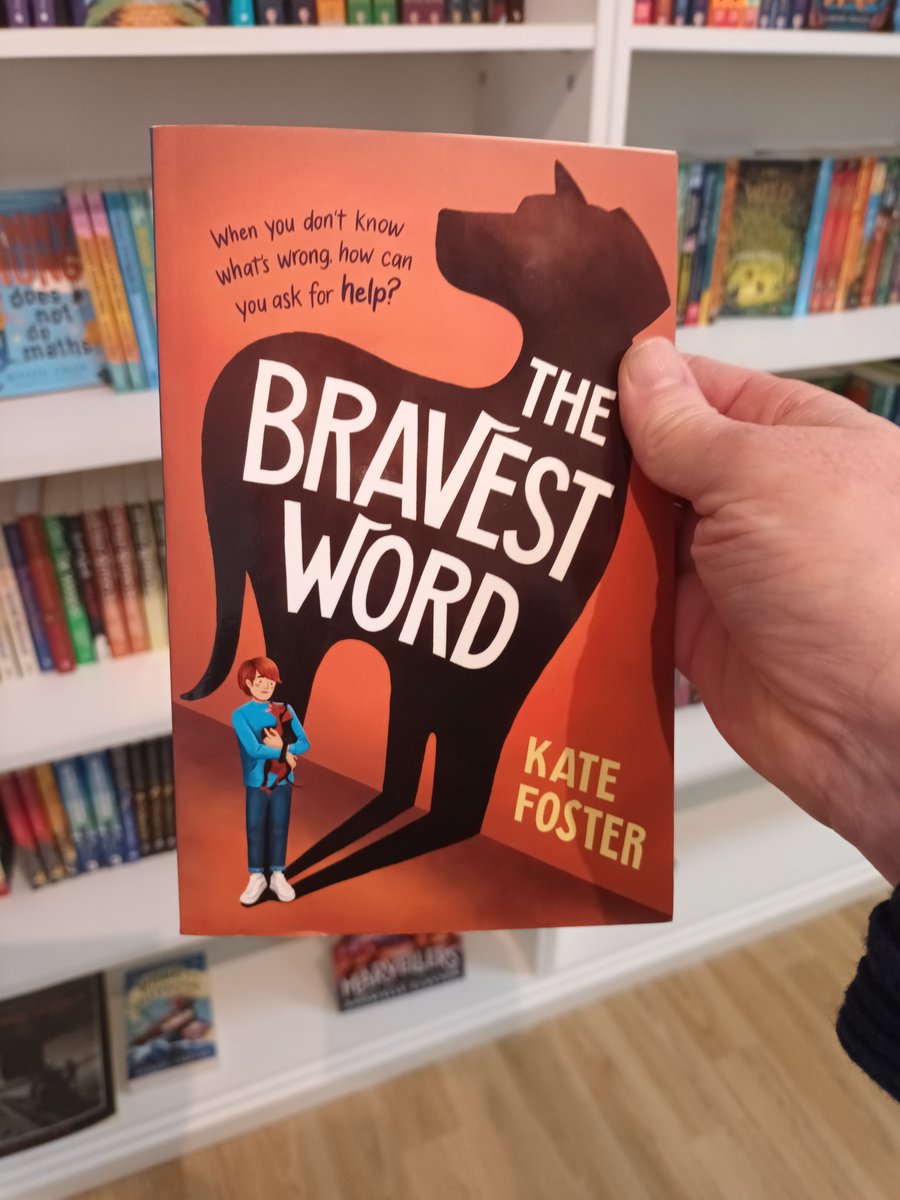 Look what's arrived, I am totally having a happy meltdown. A signed copy of The Bravest Word, a signed copy. Out 2nd May. Thanks so much @kfosterauthor