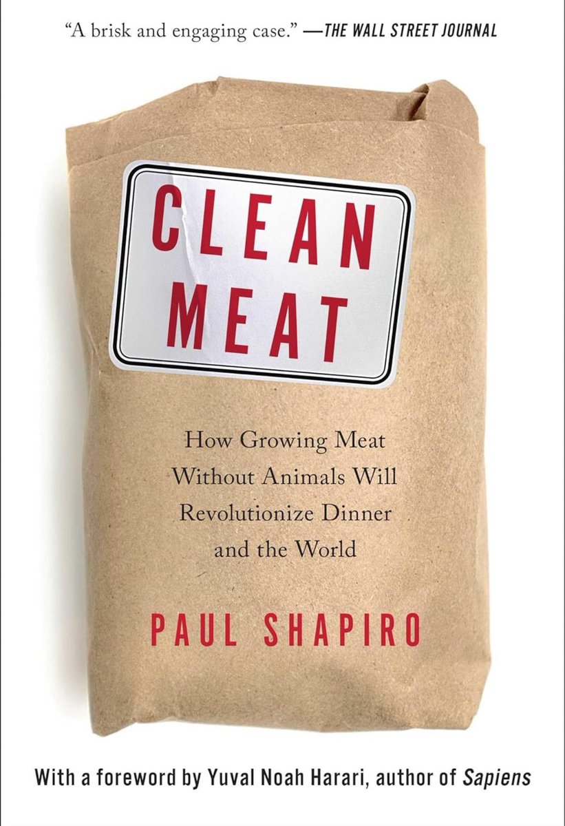 The best book on cell-cultivated meat was authored by @PaulHShapiro. I refer to it often. The updated paperback version is out today, and I couldn’t be more excited to read it. a.co/d/fKAIoBT