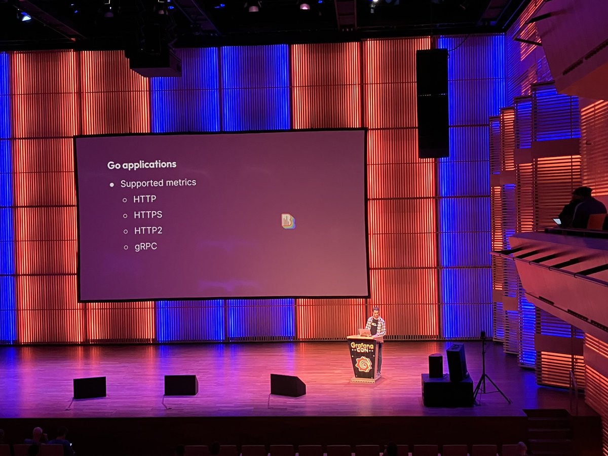 bcamerongain's tweet image. @grafana’s Beyla for @opentelemetry and with #eBPF particularly likes @golang but can support other languages, says @grafana ´s Mario Macías at #GrafanaCon 2024.