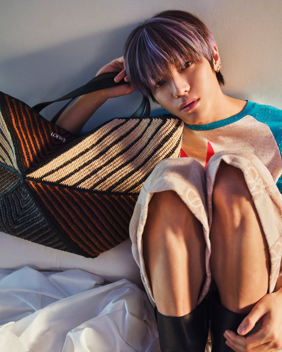 LOEWE Paula's Ibiza 2024 campaign featuring Global Brand Ambassador TAEYONG.

For every basket bag sold, LOEWE will make a donation to the local communities who handweave them. The donation will help to provide university scholarships in Colombia, build a craft training school in