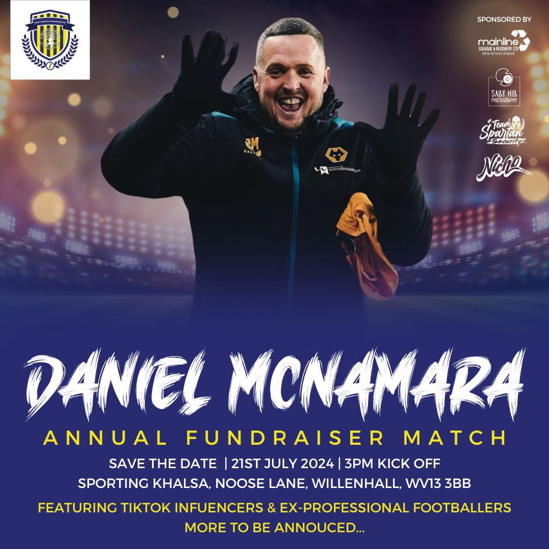 essingtondsa's tweet photo. A big welcome to our next guest for the charity game 

Wolves Women FC manager Daniel Mcnamara 

Will be an honour the share the pitch with another wolf 🐺

Thanks for helping us out mate 🙌

#forjax https://t.co/ztCivmpier