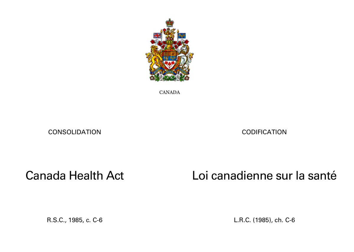 Happy 40th birthday to the Canada Health Act 🇨🇦