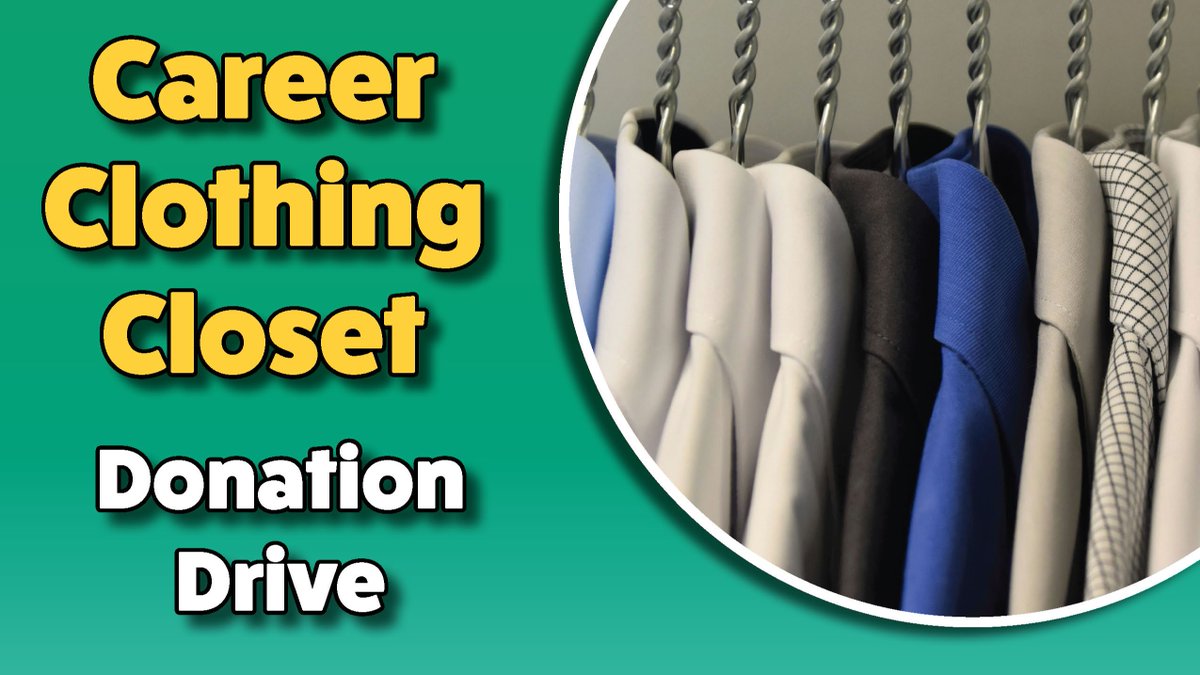 The Multicultural Center is accepting new and slightly used professional clothing for students to be worn to interviews, career shadowing days, work and job fairs throughout April. For more information, call (708) 596-2000, ext. 5709 or email wellness@ssc.edu.