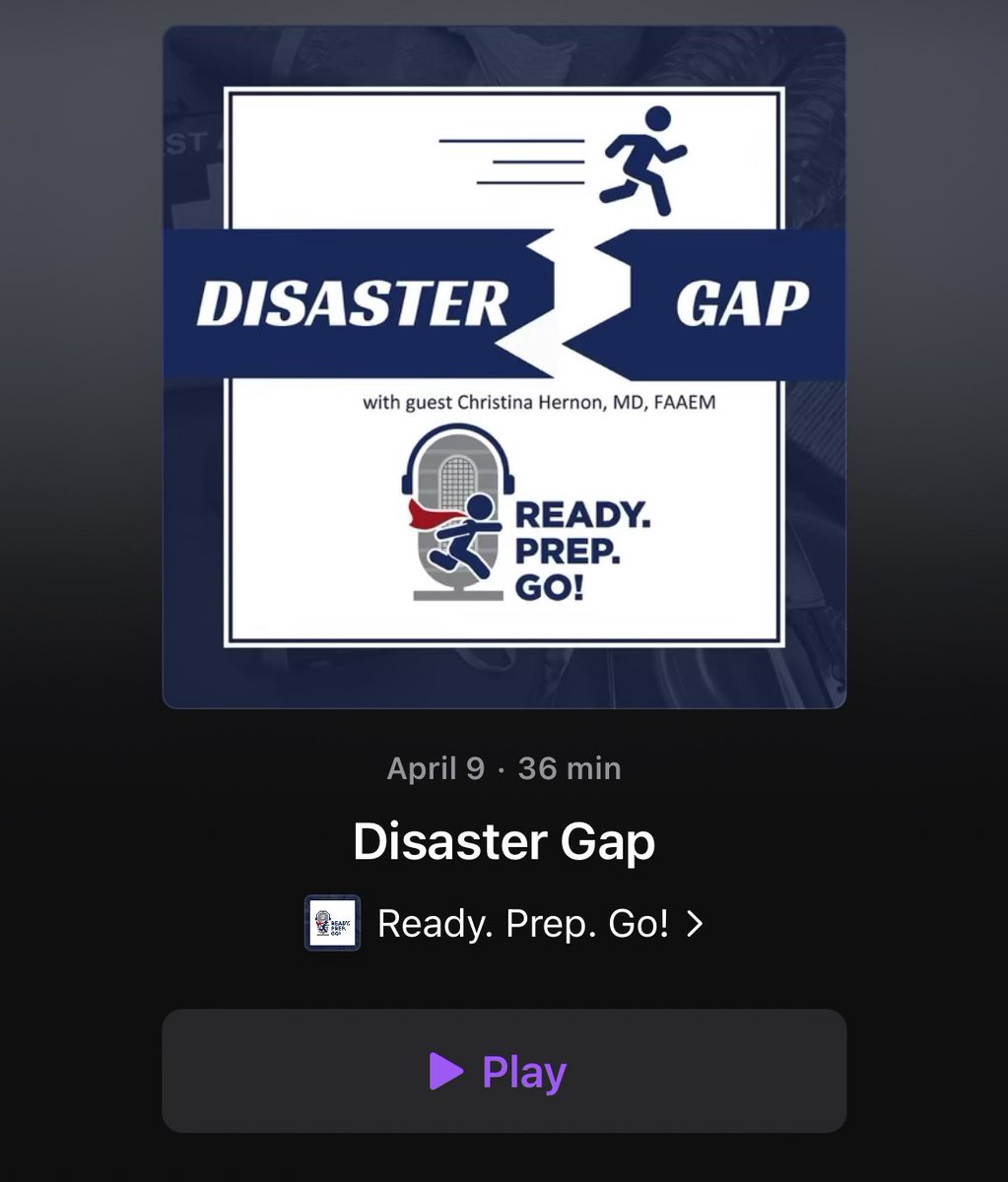 DennisRenMD's tweet photo. It’s been over a decade since the #BostonMarathon bombing. On the latest #ReadyPrepGo, Dr. Christina Hernon @emedtox joins us to share her harrowing story working at the medical tent on that day. #disastergap #spontaneousresponder #BostonStrong https://t.co/Cryv7Ok1ZL https://t.co/BQV3lzoQwb