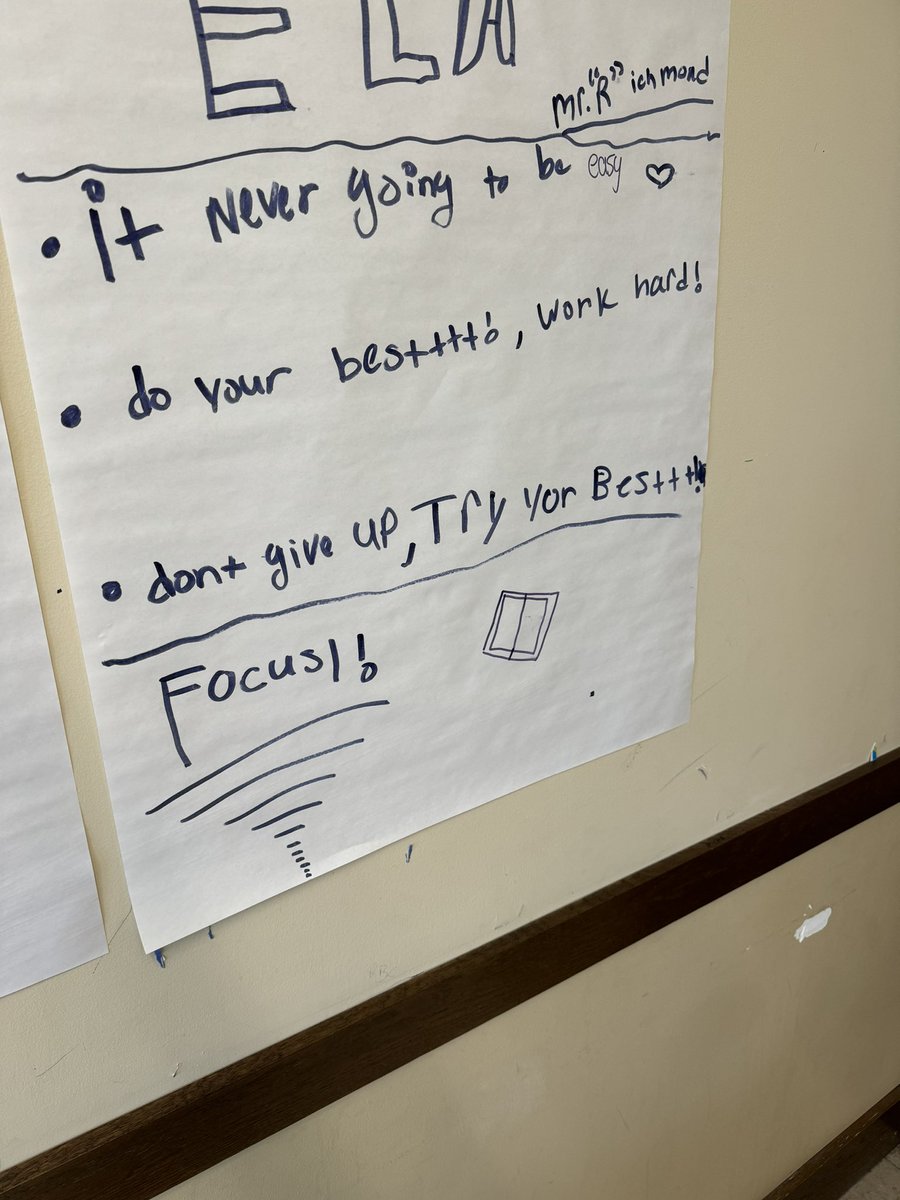 NewYorkStakz's tweet photo. Thrilled to see my middle schoolers' creativity shine through their State Test Pep Parade posters! π Each one reflects their dedication and spirit. Proud doesn't even begin to cover it! π
@JGPretlow @MVCitySchools
#InspiredEducator #ProudTeacher #FutureLeaders https://t.co/YxBU41MFmR