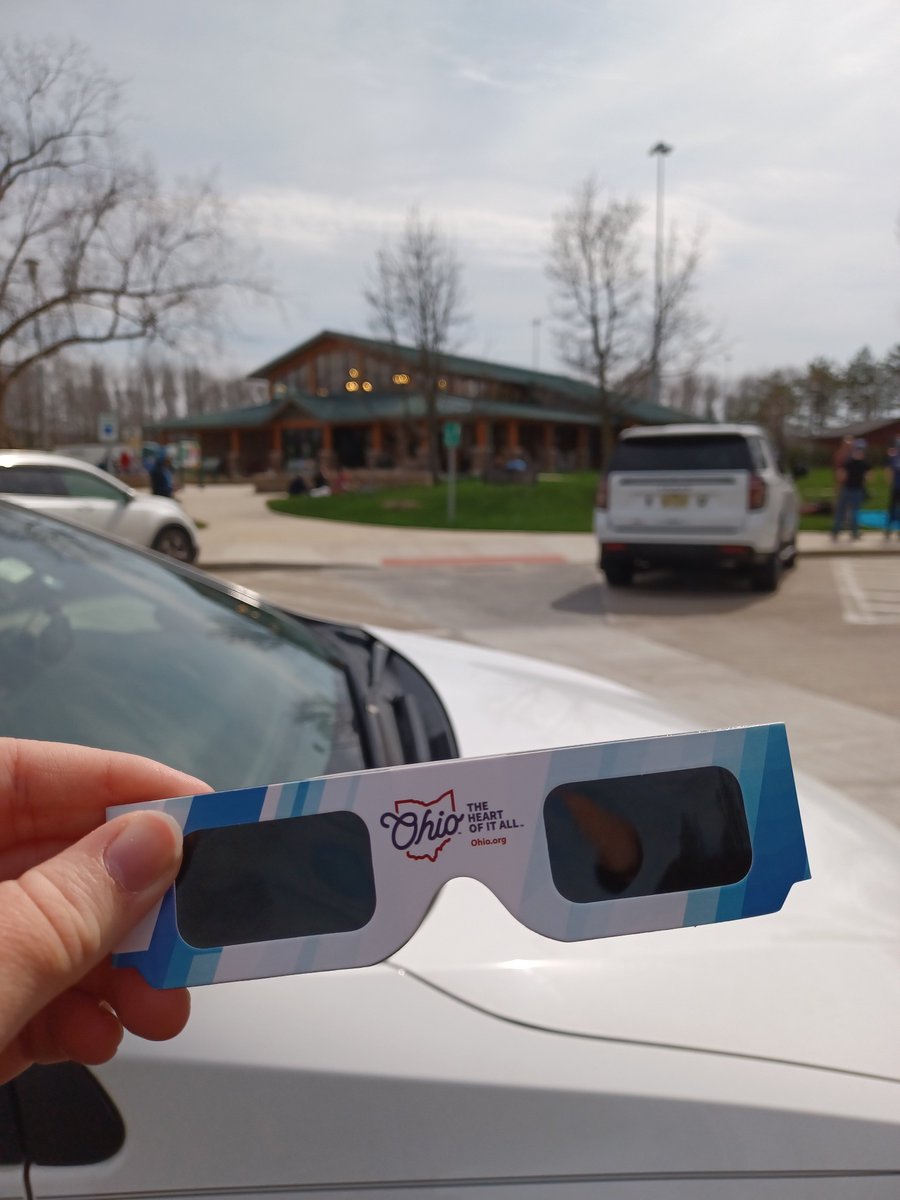 Yeah, you saw the eclipse.

But did you see the eclipse with Ohio-branded eclipse glasses?