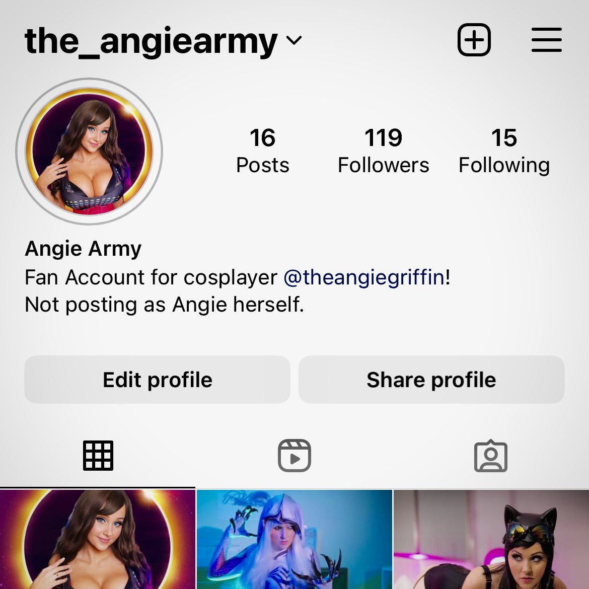 Getting more followers on the new #AngieArmy IG account sure would turn @AngieMGriffin’s frown upside down! 😕😉😊 #AngieGriffin #TataTuesday #TheAngieArmy #LoveAngieGriffin