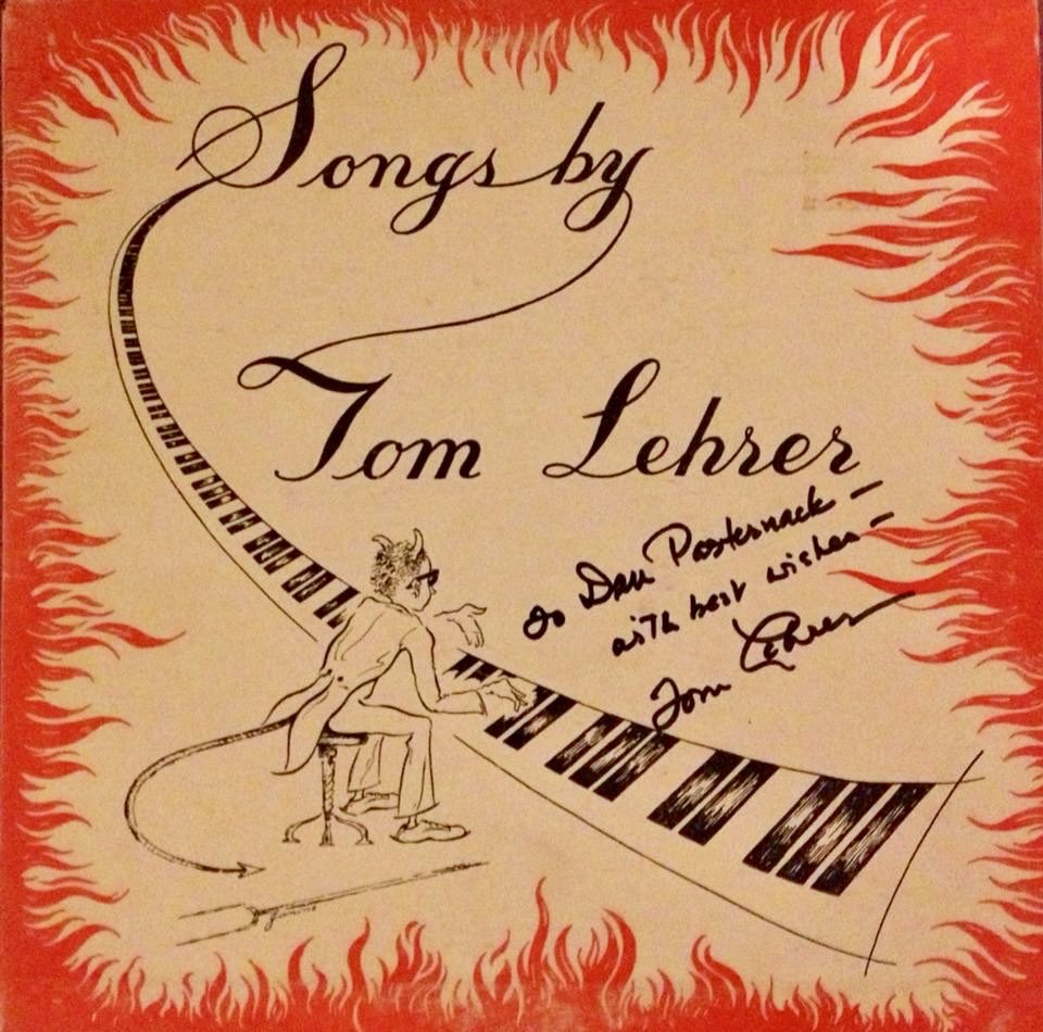 Happy Birthday to one of my all time favorites, the hilarious Tom Lehrer who was born 96 years ago today.