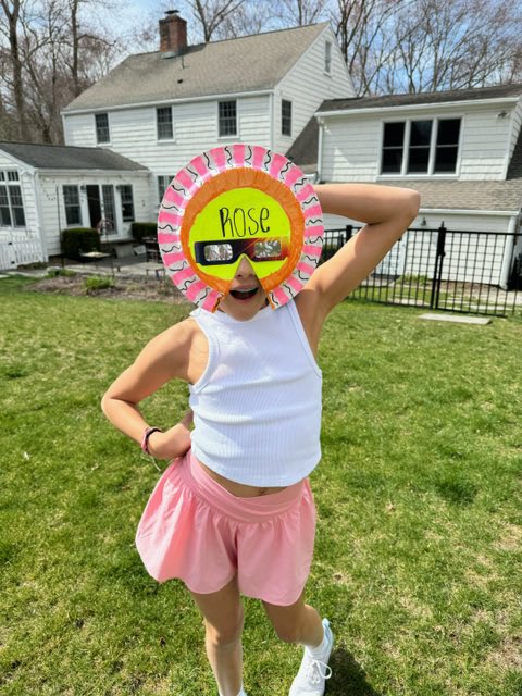 My Ss (and Penelope) were ready to take on the Solar Eclipse with their super cool paper plate shades 😎☀️ #SolarEclipse2024 #Grade5Craft #WiltonWayCT #BeldenHill <a href="/WPSCMSocial/">CM Live</a>