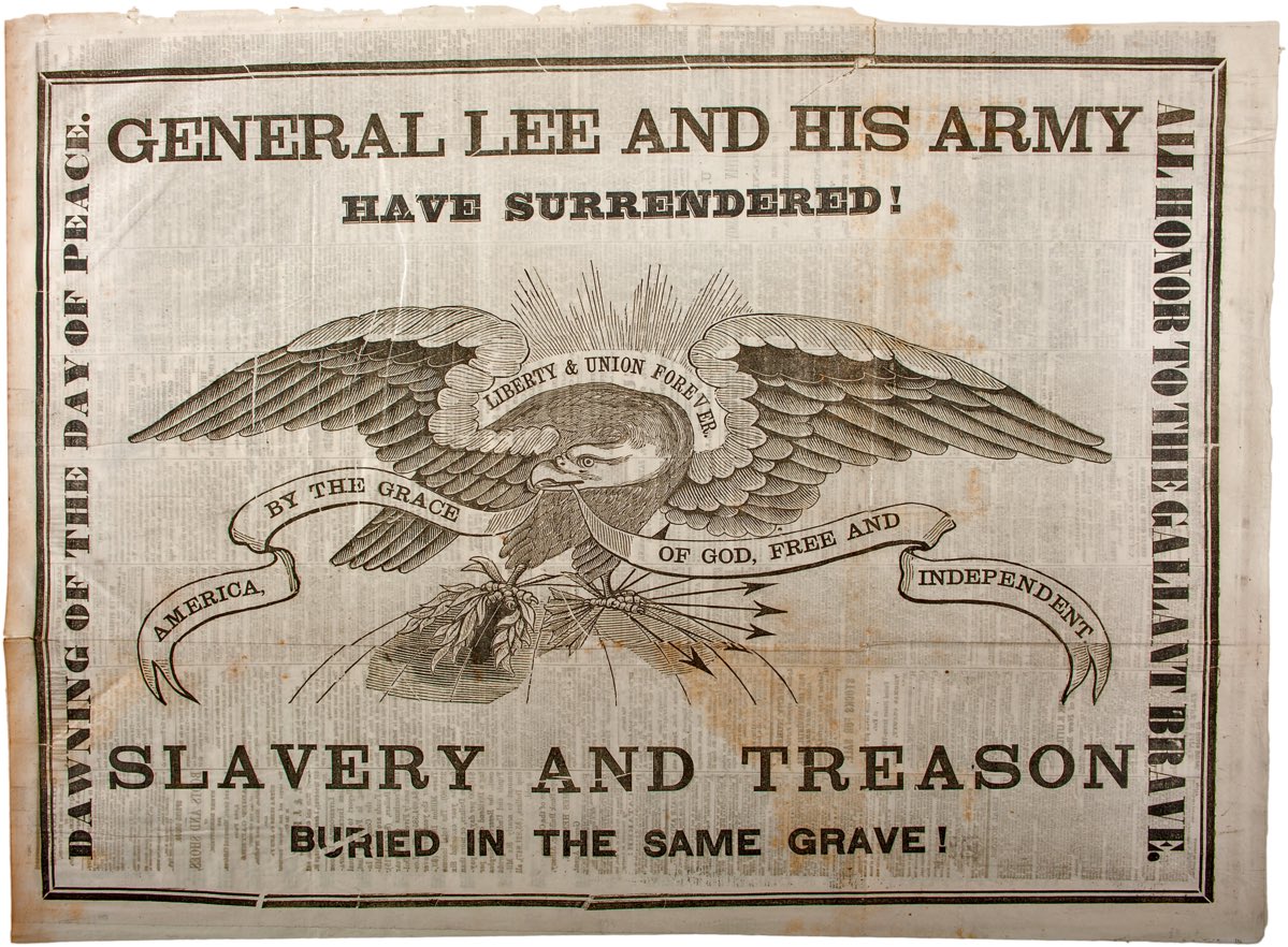 Happy Appomattox Day—

Slavery and treason: buried in the same grave!