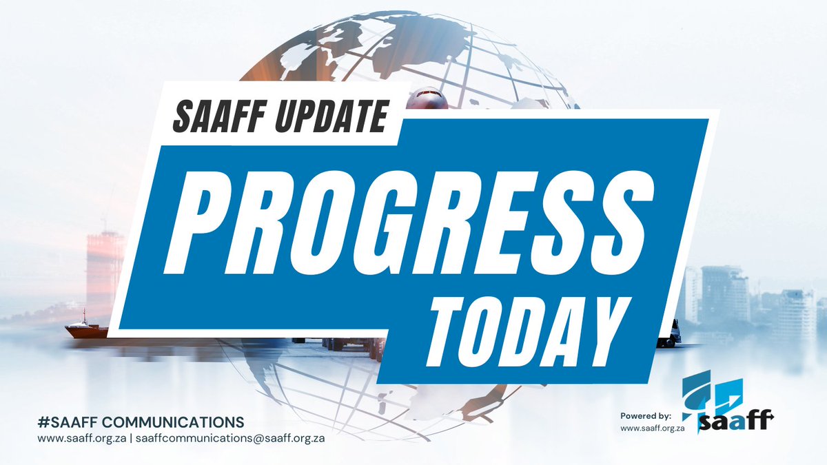SAAFF_News's tweet photo. SAAFF Member Updates | Today's Developments on Maritime, FIATA News, SARS & OGA Stay connected and stay informed with #SAAFF
#SARS and OGA0 and Maritime
💡CTCT Update (1) - 09/04/2024
💡CTCT Update: Post Windbound - 09/04/2024
💡Kwa-Zulu Natal Customs Pre-Meeting 12 April 2024
💡Daily Supply Chain Report - April 2024
💡Da Vinci | NQF 5 - Higher Certificate in Management of Technology and Innovation
—
Member Updates Available here: https://t.co/DAEGDbYQ8i