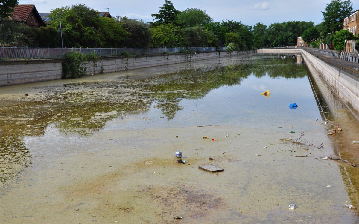 Woolwich SE28, the lost Royal Arsenal Canal (Ordnance Canal or the Pilkington Canal)...