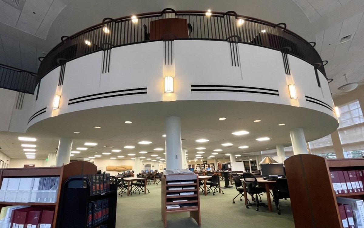 A bright transformation for our HCC Library! 💡Shout out Mattingly Electric Inc. for their exceptional work! Our library now shines brighter than ever – perfect for study sessions!