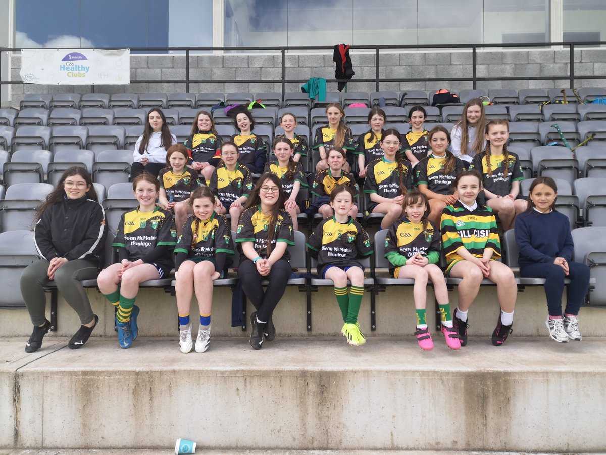 Camogie Mini 7's at Tulla G.A.A. today. Our senior camogie team played against Tulla, Clooney, Kilmurry and Parteen N.S. Great performances throughout the day. @ocmillsgaa @cnambanchlair  pltodayhttp://kilkishen.weebly.com/1/post/2024/04/into-camogie-mini-7s-blitz9389566.html
