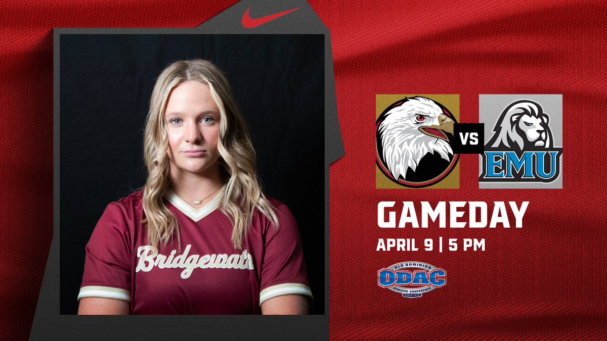 Let's try this again @Bh2oSoftball BC takes on EMU in a resumption of a game started last week where the Eagles lead 1-0 in the fifth!! 🆚 EMU ⌚️ 5 PM 📍 Bridgewater, Va. 📈 tinyurl.com/33r7spcu 📺 tinyurl.com/2abhwshx #BleedCrimson #GoForGold