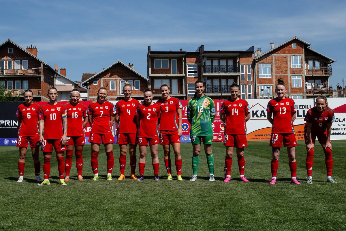 FULL TIME: 🇽🇰0-6🏴󠁧󠁢󠁷󠁬󠁳󠁿 An emphatic win for Rhian Wilkinson’s side in Kosovo, that’s 10 goals in the first two games of her reign 🔥 The future is looking bright for the ladies!