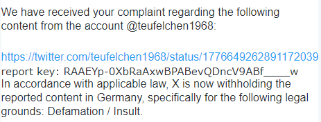 seuworst's tweet photo. Müllabfuhr, die Zweite.
#hetzlichendank 
@polarstern64
@Jeky 
@JoS06665316
@teufelchen1968 https://t.co/usdEBTD6cd