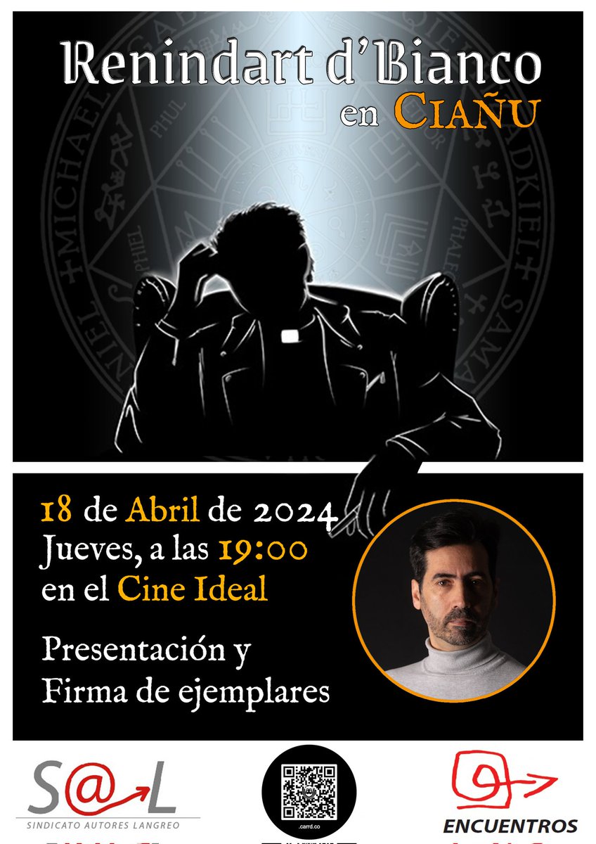 davamoreau's tweet photo. Si pensabais que no diría nada esta semana, es que no me conocéis bastante.

Presentación Y firma de ejemplares de #RenindartdBianco. https://t.co/VAZ9bhK9Yu