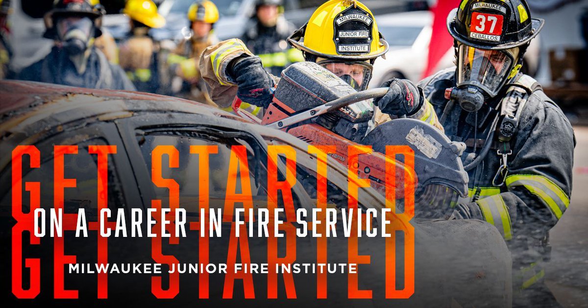 mkejfi's tweet photo. As a member of JFI, students ages 14 - 20 learn about the chain of command, working in a quasi-military organization, increased awareness of #fireservice, and being an active #community member.
Ready to get started? Contact us today:
π https://t.co/FiWKAm6RNK
#FireInstitute https://t.co/snNgBejkTE