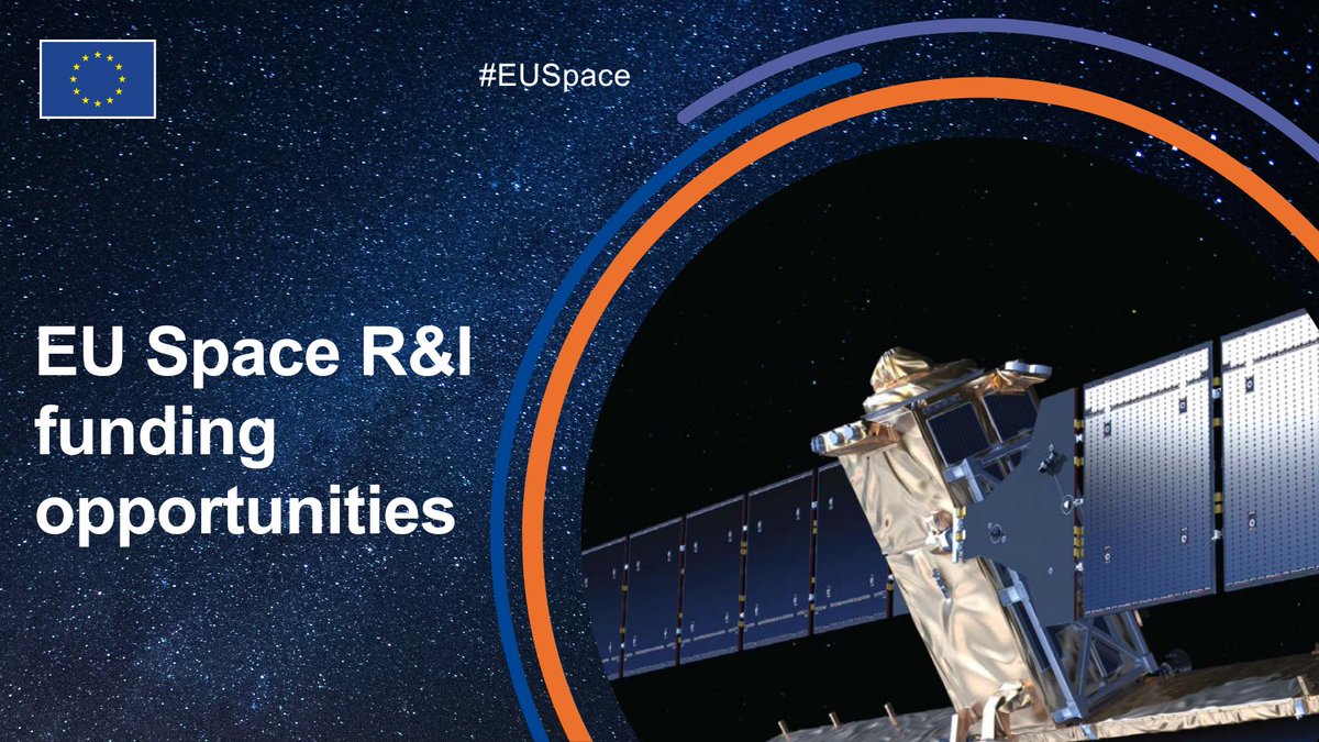 #EUSpaceResearch Are you an #SME, entrepreneur, or researcher with an idea💡 you want to develop using data provided by the #EUSpace Programme❓ Our R&I funding opportunities could help you find 🆕 partners and better involve stakeholders More info 👇 defence-industry-space.ec.europa.eu/document/downl…
