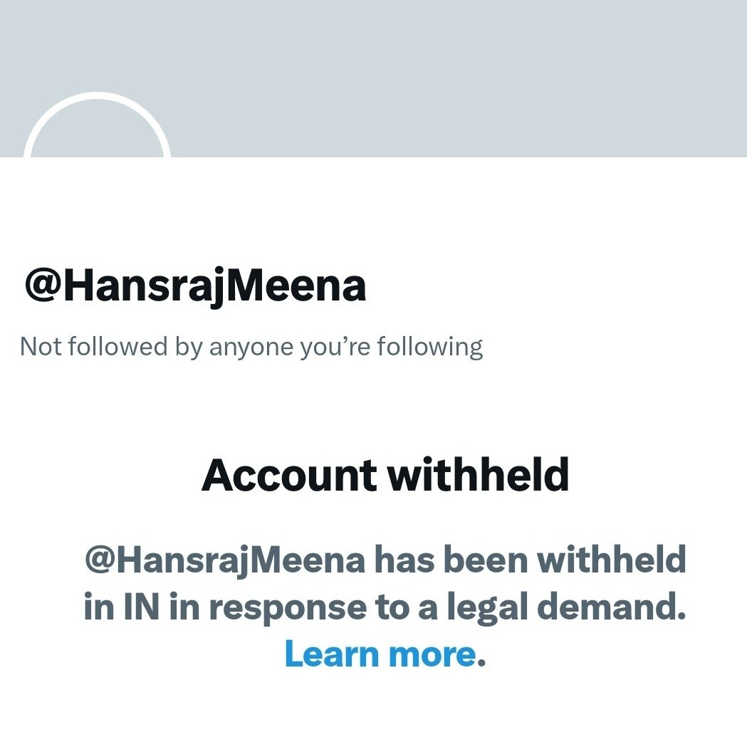 Bheem Singh Meena tweet media