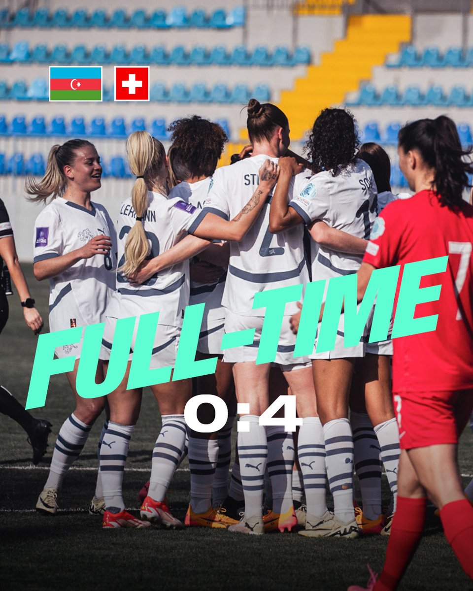 Vier verschiedene Torschützinnen schiessen uns in Aserbaidschan zum Sieg. 🙌🇨🇭 Quatre buteuses différentes nous font gagner en Azerbaïdjan. Quattro marcatrici diverse ci regalano i 3 punti in Azerbaigian. ⚽️ Smilla Vallotto ⚽️ Luana Bühler ⚽️ Alayah Pilgrim ⚽️ Nadine Riesen