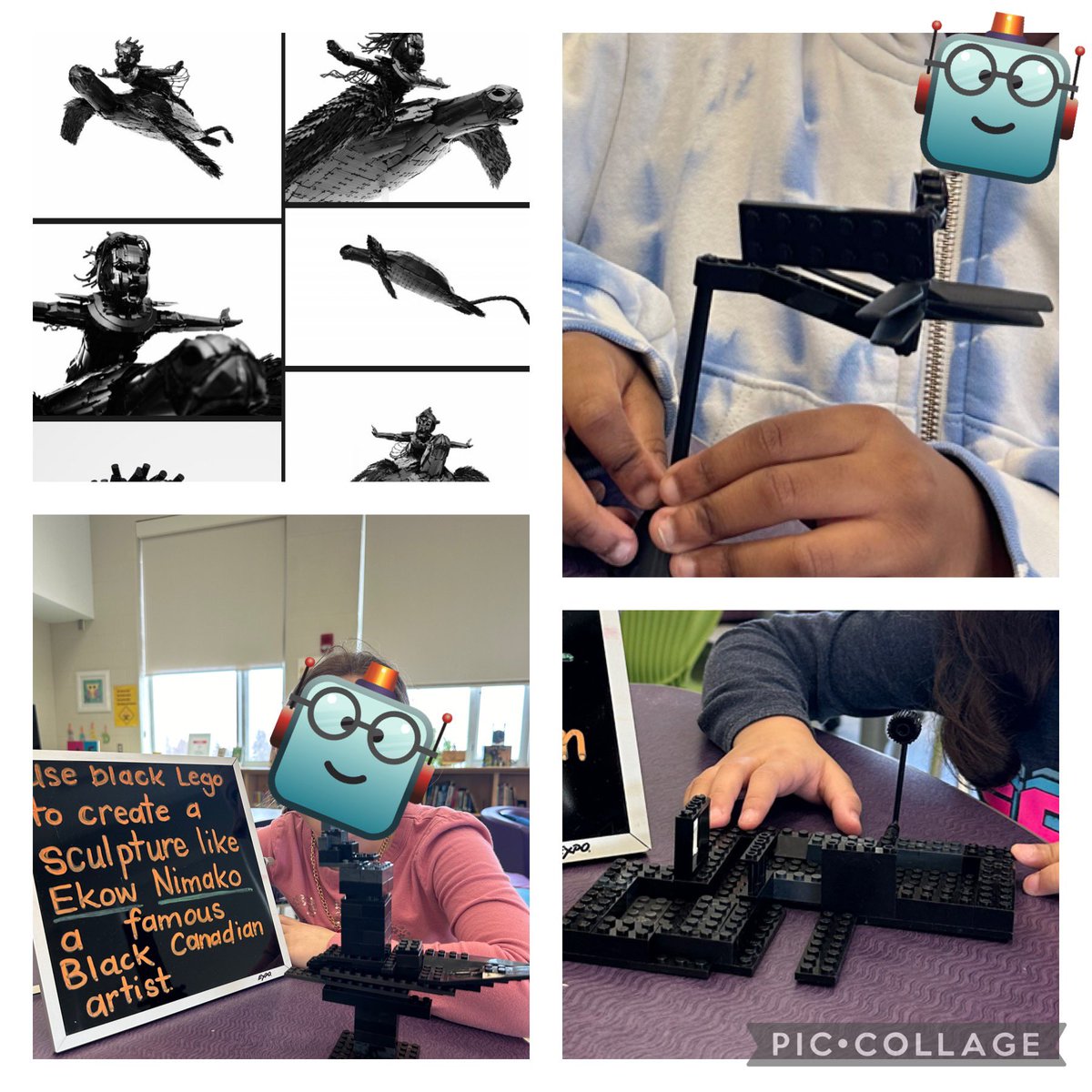 Students exploring sculptures by @ekownimako #CHPSawesome