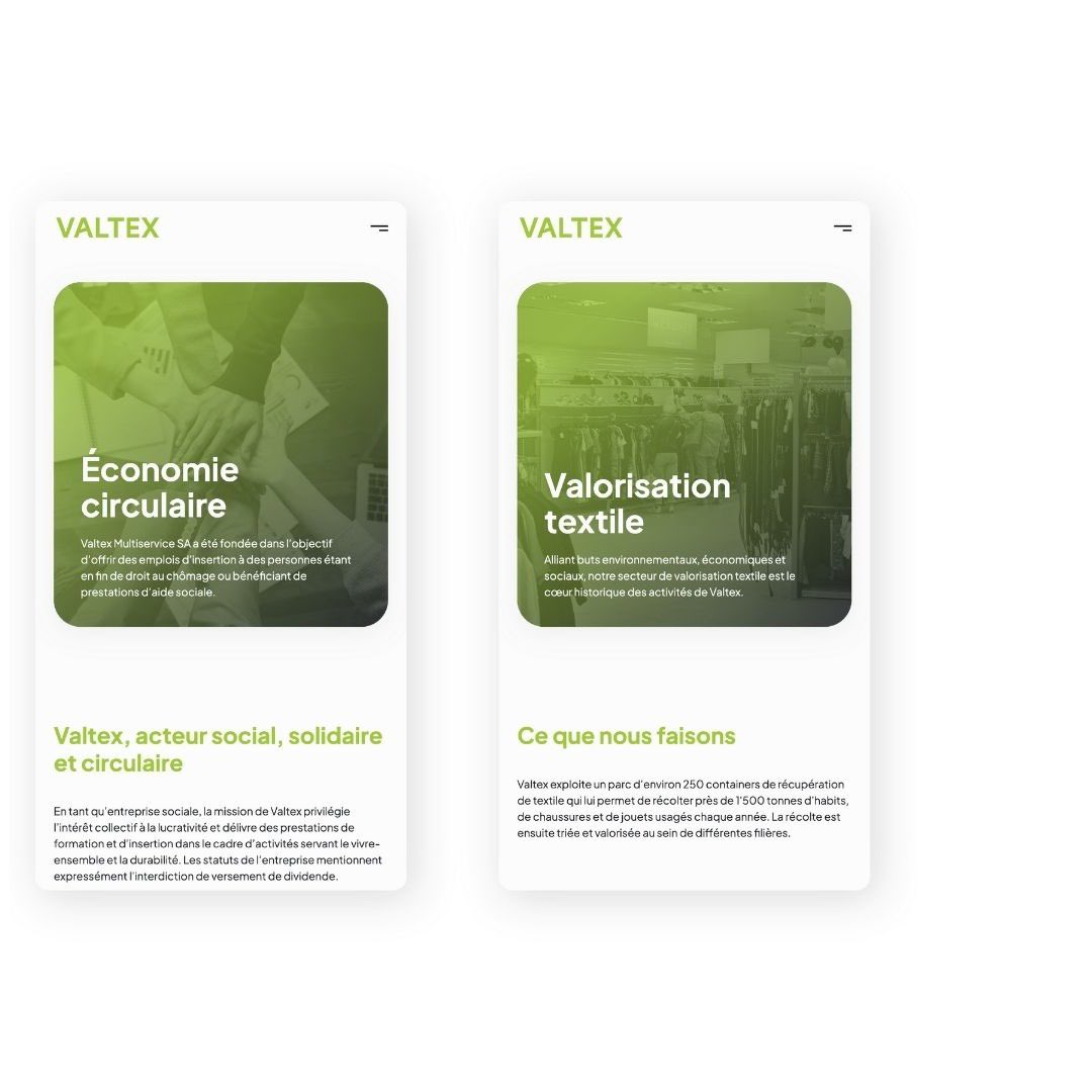 destinazio's tweet photo. 💻 Valtex Multiservice SA ! 🚀 Engagement envers l'emploi avec design moderne, développement Webflow CMS et fonctionnalités intégrées pour une expérience optimale. 🌐

#webdesign #webagency #corporateidentity #creative #design #graphicdesign #tbt

Lien en bio https://t.co/6zLNolOM2c