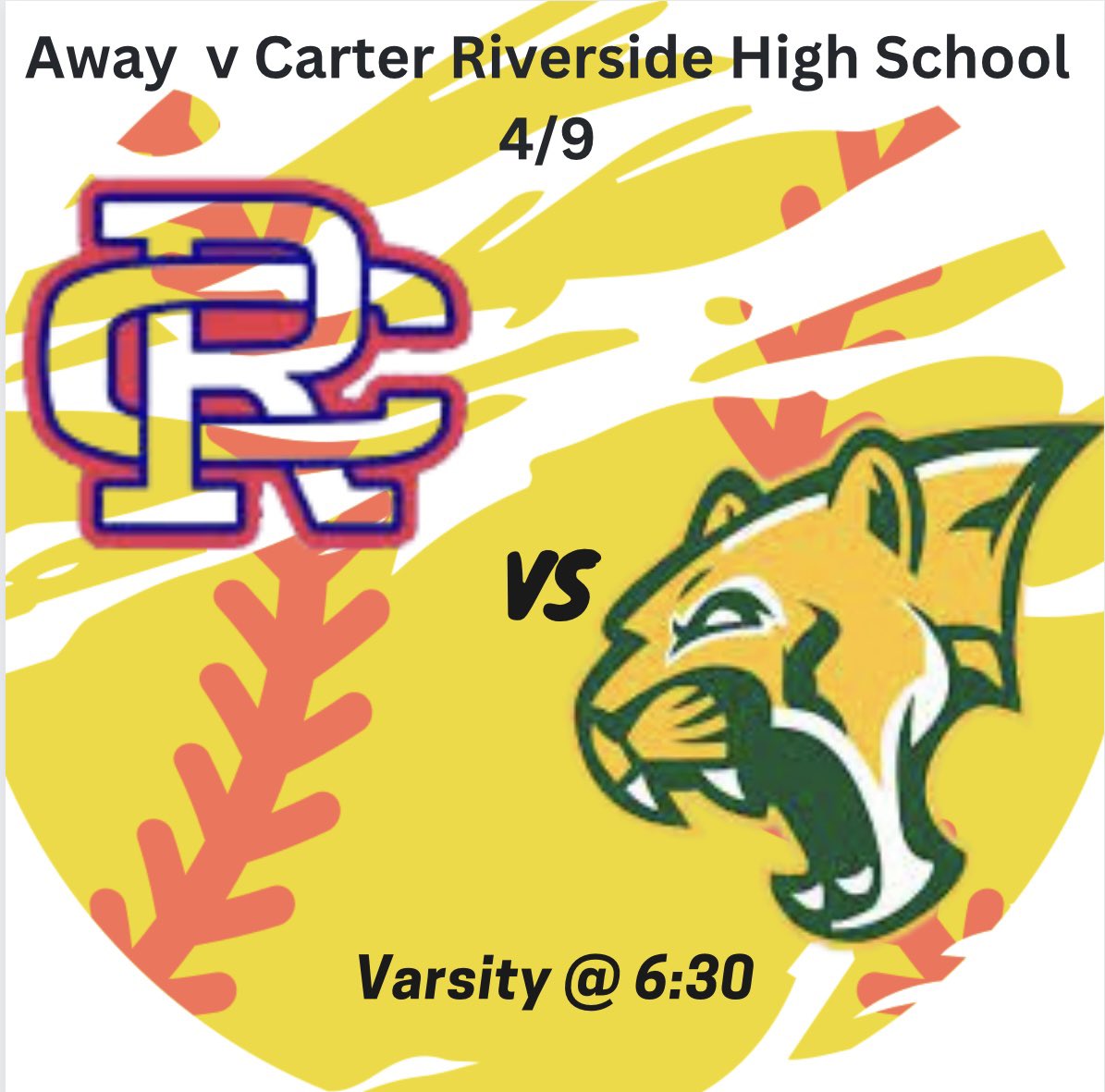 WHHSSoftball1's tweet photo. We’re away tonight @ CRS first pitch is at 6:30! See y’all there or watch on your YouTube livestream! 

https://t.co/jN2Voom465 https://t.co/HO3SJegvo6