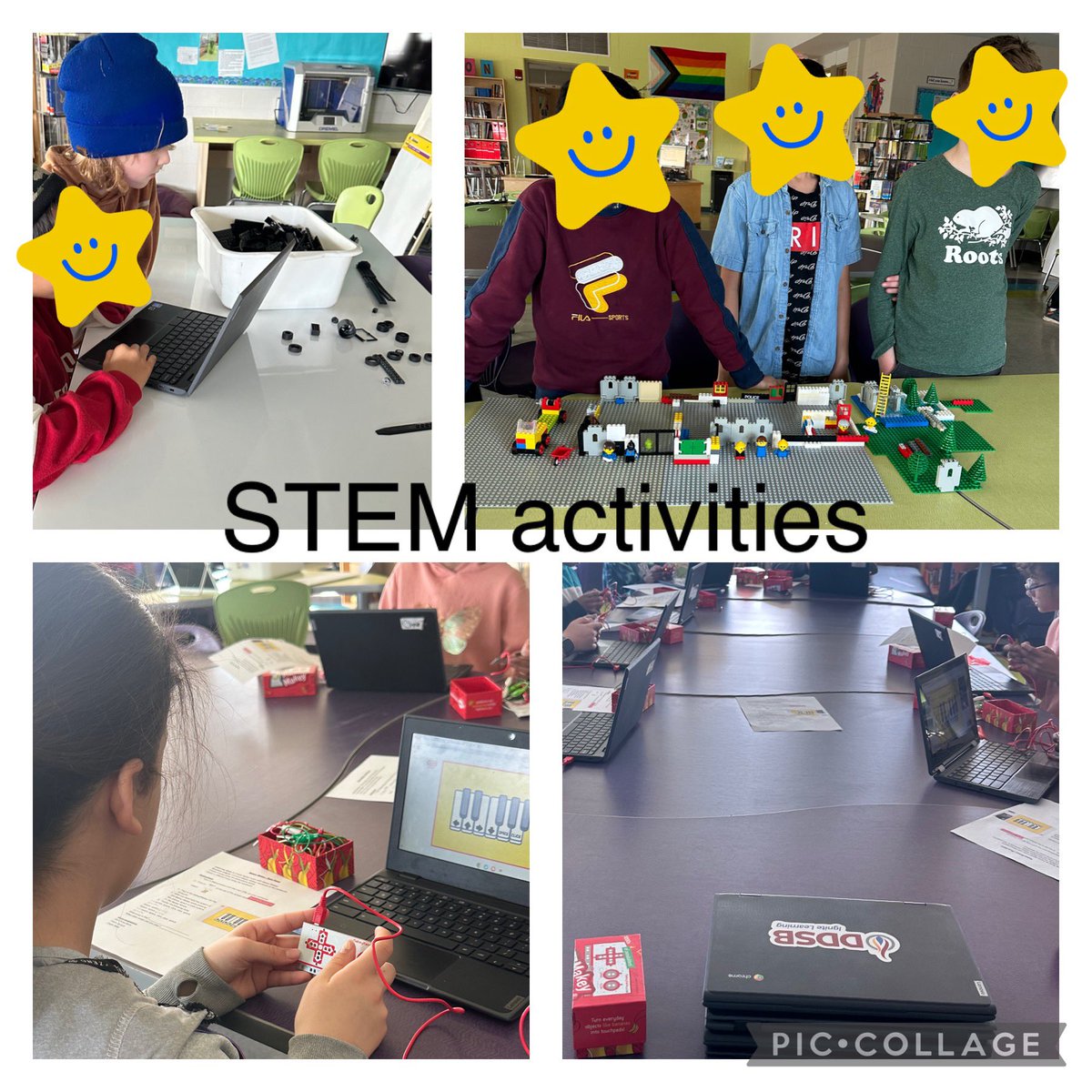 Using Makey Makey <a href="/makeymakey/">Makey Makey</a> and Lego in creative ways to build and make music #CHPSawesome