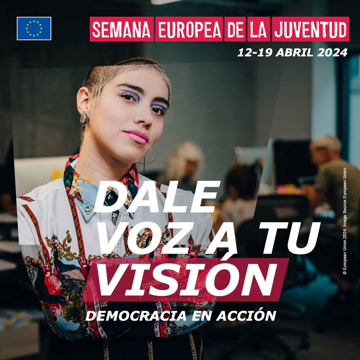 Se viene la Semana Europea de la Juventud 2024 ✨ Del 12 al 19 de abril, esta iniciativa busca promover el compromiso, la participación y la ciudadanía activa entre los jóvenes. ¡Haz que tu voz se oiga! Conoce más👉🏻youth.europa.eu/youthweek_es #EUYouthWeek