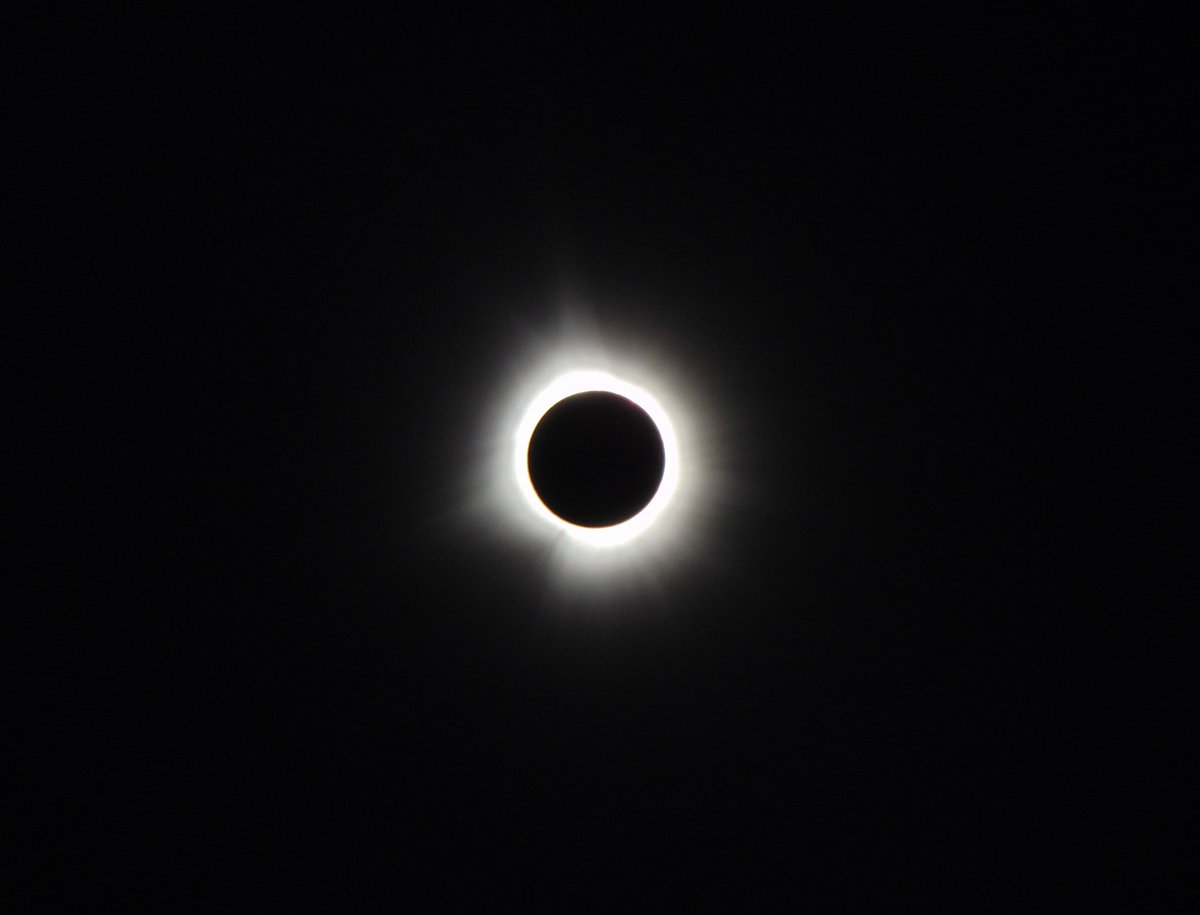 carr0tluver's tweet photo. Still mad at 'human' for abandoning me yesterday. Didn't get my afternoon treats until 10pm!
He drove several hours to some place called 'totality'.
He did bring back some cool pictures...
#Gumpy #TutuTuesday #SolarEclipse2024 https://t.co/luXEyEMm0h