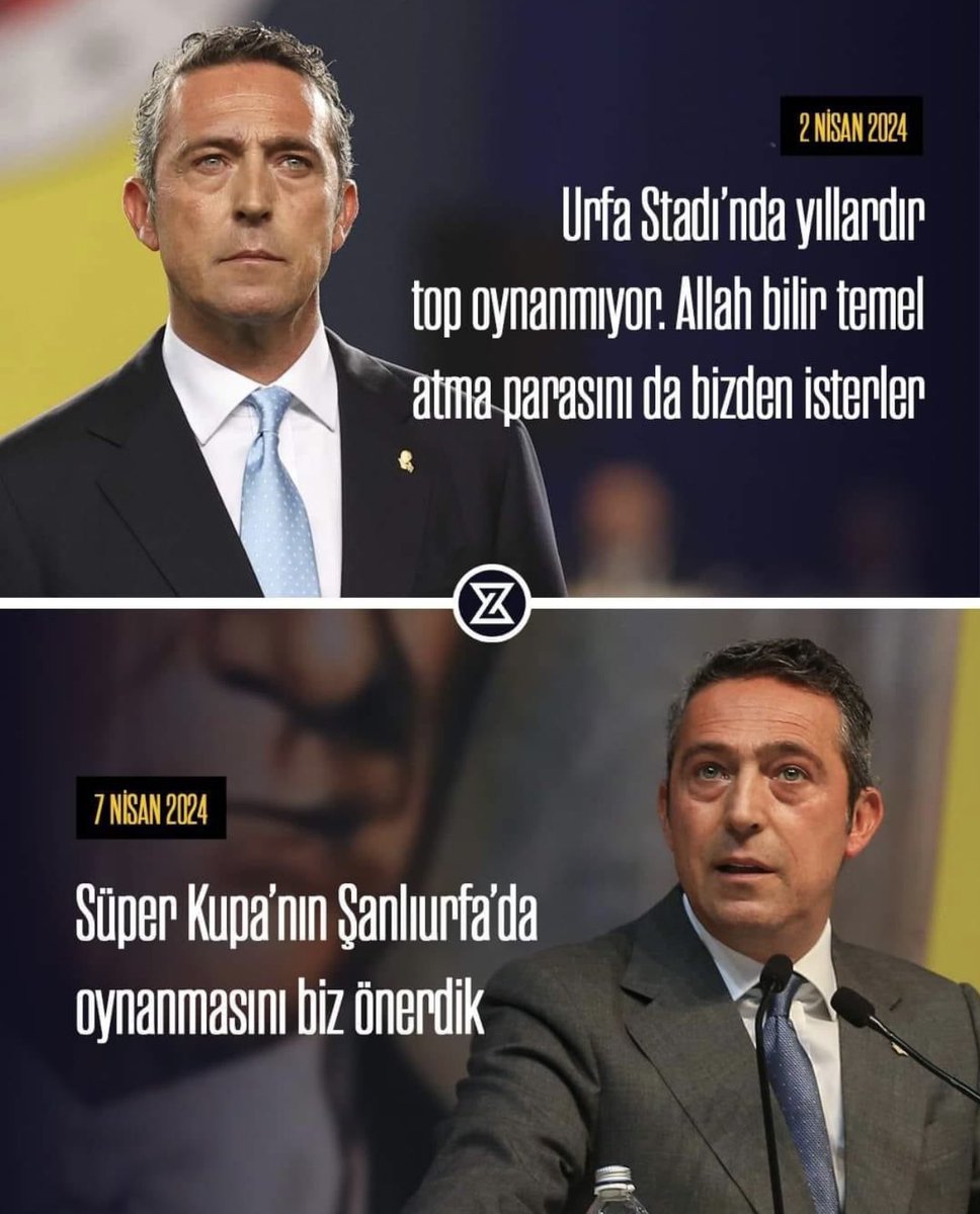 İşte karşınız da #AliKoç 👇🏻 - Önce Başkanlığı bırakacağını söyledi, binlerce kişiye kendi pankartını açtırıp yeni dönem başkanlık için çalışmalar sürüyor dedi. - Toplam 8 defa ligden çekileceğini belirtti ama bir türlü çekilemedi. - 6 yıldır her sezon öncesi bu sene biz…