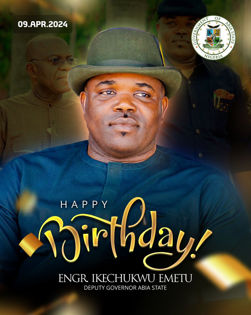 Happy 40th Birthday to the young and energetic Deputy Governor of Abia State, His Excellency Engr. Ikechukwu Emetu! On this special day, I celebrate a man of excellence, a leader dedicated to service, and a visionary committed to the progress of Abia State. I pray that God will…