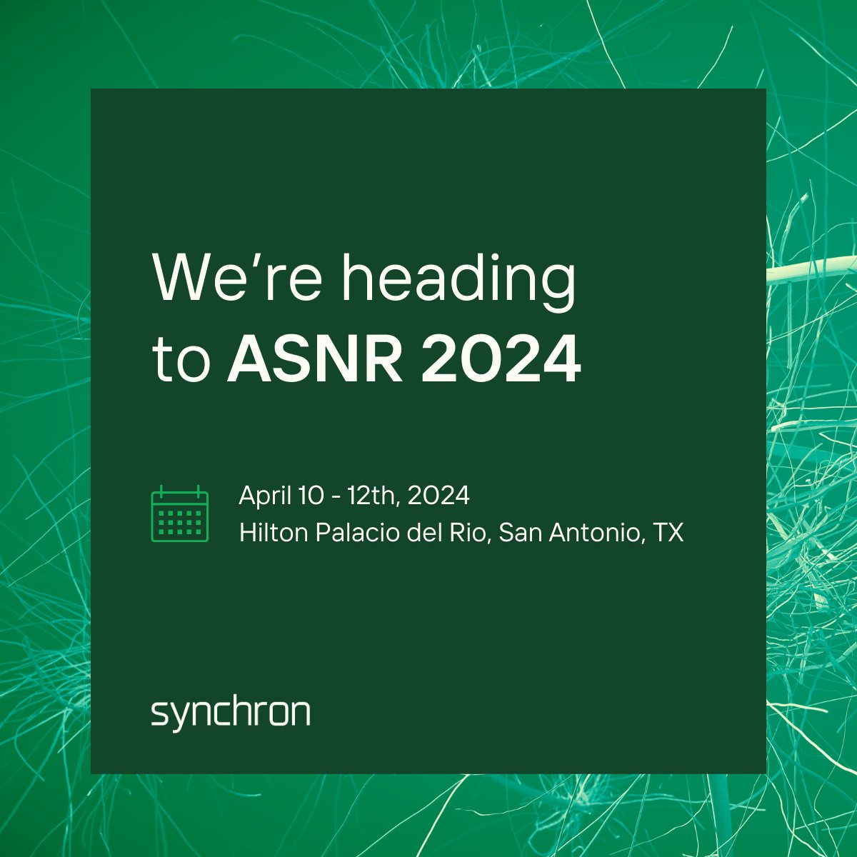 Our team is heading to #ASNR24! Stop by our booth or join us for the Inaugural Implantable Brain Computer Interface (#BCI) Workshop with @ASNRehab and @BciSociety on Wednesday, April 10th. More info at asnr.com/asnr2024