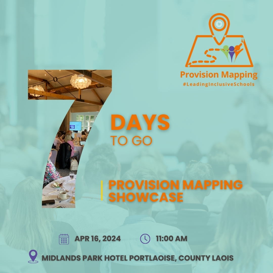 ETBIreland's tweet photo. ⏳ 7 days to go until the Leading Inclusive Special Education: Provision Mapping Showcase event.
In partnership with Mary Immaculate College, 140 ETB post-primary community colleges are participating in a pilot developmental process to build leadership for inclusive special education in the system. The event aims to celebrate the success of ETBs in leading inclusive special education policy and practice in their schools and to share insights to contribute to collaborative system-level development.
For more information please visit:
https://t.co/HAuSzaWkDE
#LeadingInclusiveSchools
@CavMonETB
@CorkETB
@CityofDublinETB
@DonegalETB
@ddletb
@GRETBOfficial
@KerryETB
@KWETB
@KCETB
@laoisoffalyetb
@LimClareETB
@lw_etb
@LouthMeathETB
@msletb
@TipperaryETB
