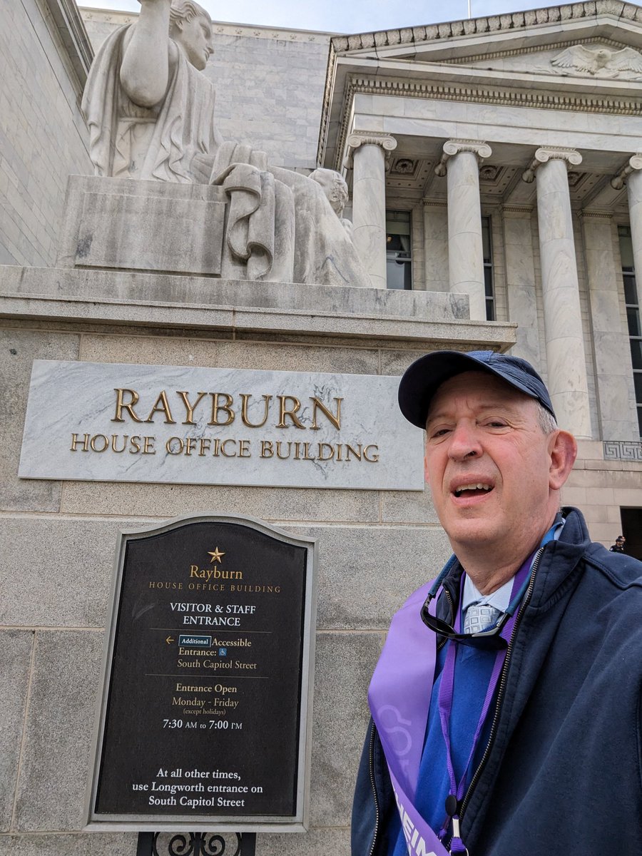 Rayburn House Office Building! @RepHuffman, here we are! Help us 2 adopt the #AadaptAct! #ALZForum