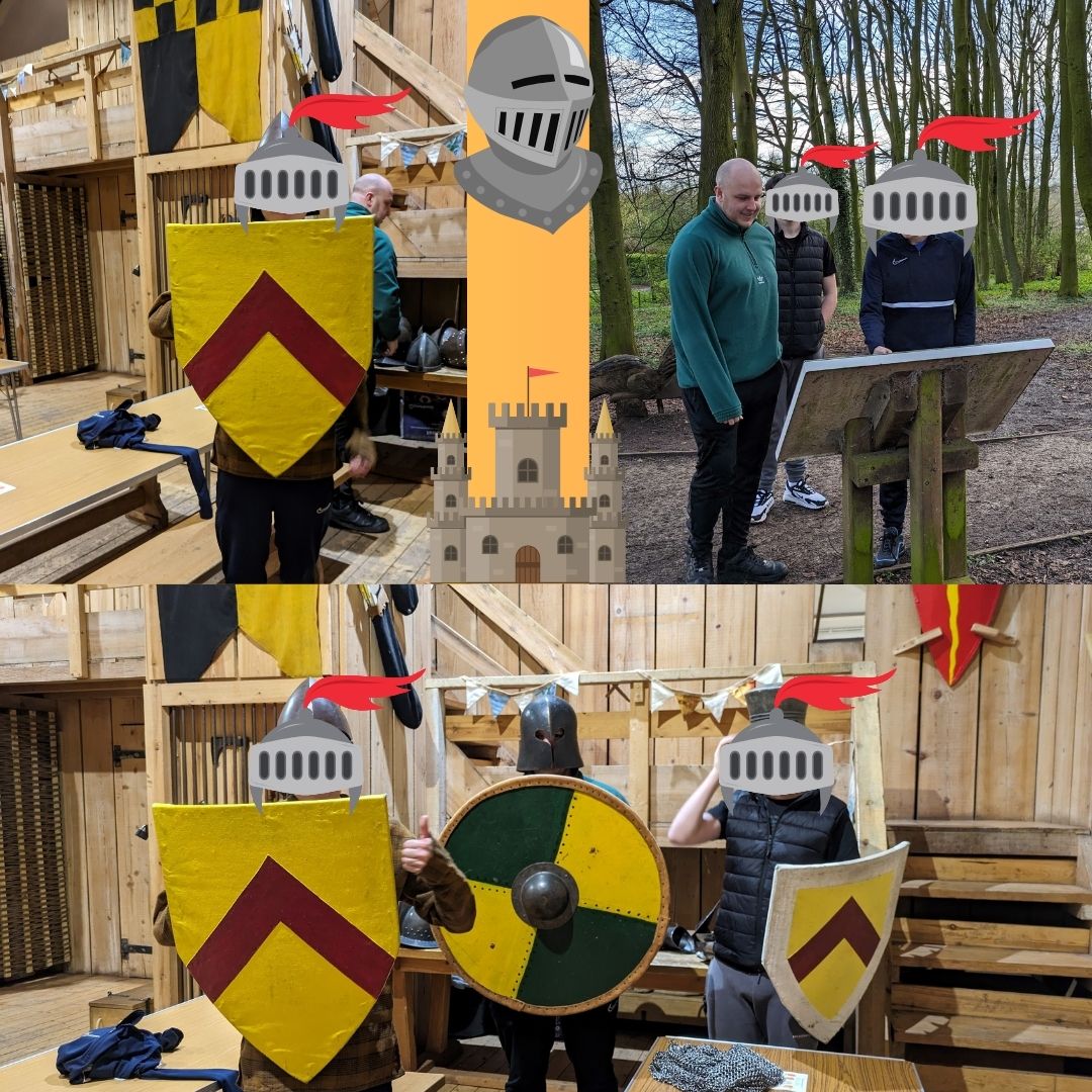 EdisonPeople's tweet image. A troop of our brave knights on a trip to Stafford Castle. #FunDaysOut #LearningWhilstDoing