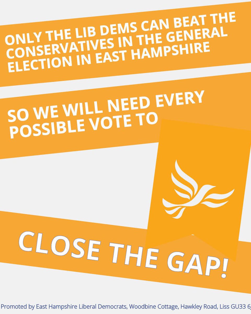 Join our campaign to beat the Conservatives in East Hampshire. You can help us in many ways from delivering leaflets and flyers, displaying a poster in your window at home or you may have other skills. #Get-involved: buff.ly/4ahSmci